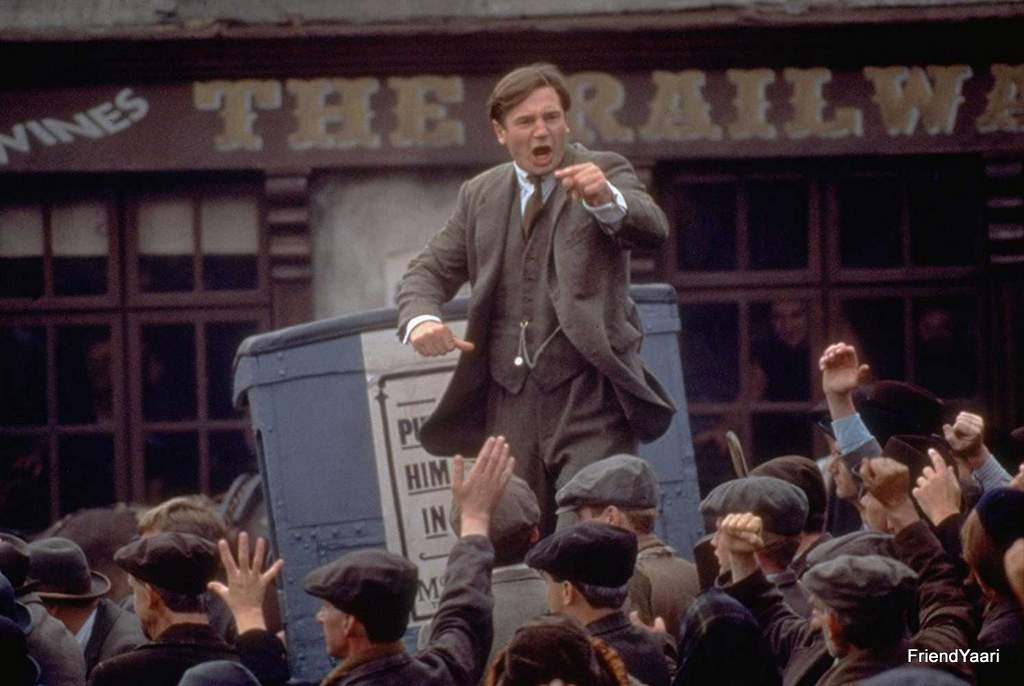 Liam Neeson (by Neil Jordon) 'Who will take my place', Michael Collins speech - released 1996