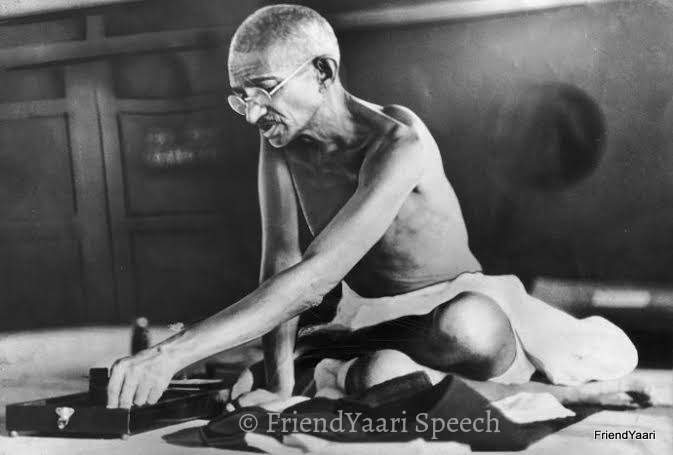 Mahatma Gandhi: 'Let no one commit a wrong in anger', Eve of Salt March - 1930