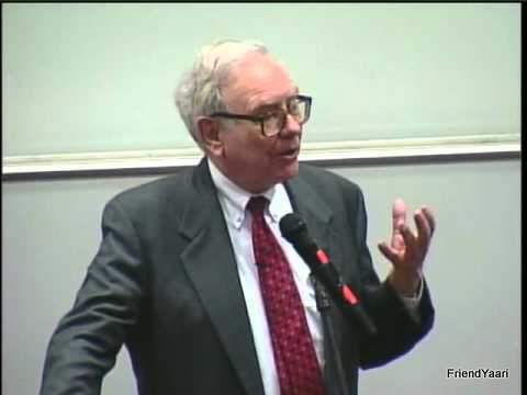 Warren Buffett: 'Go to work for whomever you admire the most' Terry College of Business at the University of Georgia - 2001